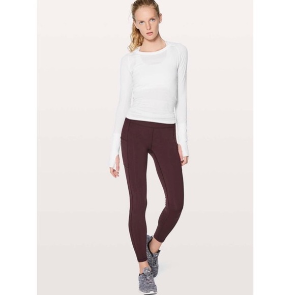 Lululemon Speed Up Tight *Full-On Luxtreme 28"
Black Cherry - Picture 9 of 9
